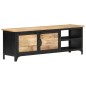 vidaXL Mueble para TV 120x30x40 cm madera maciza de mango vidaXL Mueble para TV 120x30x40 cm madera maciza de mango