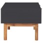 vidaXL Mesa de centro de madera maciza de acacia y MDF 90x50x40 cm vidaXL Mesa de centro de madera maciza de acacia y MDF 90x50x40 cm