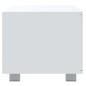 vidaXL Mueble para TV madera contrachapada blanco 120x40,5x35 cm vidaXL Mueble para TV madera contrachapada blanco 120x40,5x35 cm