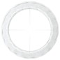 vidaXL Pantalla para lámpara mimbre blanco Ø38x23 cm vidaXL Pantalla para lámpara mimbre blanco Ø38x23 cm