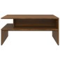 vidaXL Mesa de centro madera contrachapada roble marrón 90x60x42,5 cm vidaXL Mesa de centro madera contrachapada roble marrón 90x60x42,5 cm