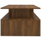 vidaXL Mesa de centro madera contrachapada roble marrón 90x60x42,5 cm vidaXL Mesa de centro madera contrachapada roble marrón 90x60x42,5 cm