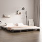 vidaXL Cama de palets de madera maciza de pino 160x200 cm vidaXL Cama de palets de madera maciza de pino 160x200 cm