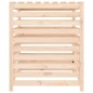 vidaXL Compostador de madera maciza de pino 82,5x82,5x99,5 cm vidaXL Compostador de madera maciza de pino 82,5x82,5x99,5 cm