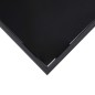 vidaXL Mesa alta de jardín vidrio templado 60x60x110 cm