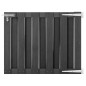 vidaXL Puerta de jardín de WPC gris 100x80 cm vidaXL Puerta de jardín de WPC gris 100x80 cm