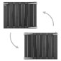vidaXL Puerta de jardín de WPC gris 100x80 cm vidaXL Puerta de jardín de WPC gris 100x80 cm