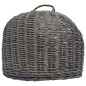 vidaXL Transportín para gatos sauce natural gris 50x42x40 cm vidaXL Transportín para gatos sauce natural gris 50x42x40 cm