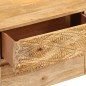 vidaXL Mueble para TV madera maciza de mango 110x30x40 cm
