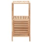 vidaXL Mueble de almacenaje baño madera maciza nogal 39,5x35,5x86 cm vidaXL Mueble de almacenaje baño madera maciza nogal 39,5x35,5x86 cm