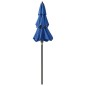 vidaXL Sombrilla de 3 niveles con poste de aluminio azul 2 m vidaXL Sombrilla de 3 niveles con poste de aluminio azul 2 m