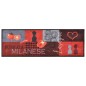 vidaXL Alfombra de cocina lavable Tomatoes 45x150 cm vidaXL Alfombra de cocina lavable Tomatoes 45x150 cm