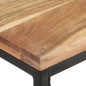 vidaXL Mesa de centro de madera maciza de acacia 110x60x35 cm vidaXL Mesa de centro de madera maciza de acacia 110x60x35 cm
