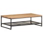 vidaXL Mesa de centro de madera maciza de acacia 110x60x35 cm vidaXL Mesa de centro de madera maciza de acacia 110x60x35 cm