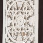 vidaXL Panel de pared tallado a mano MDF marrón y blanco 60x60x1,5 cm vidaXL Panel de pared tallado a mano MDF marrón y blanco 60x60x1,5 cm