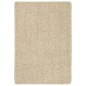 vidaXL Alfombra peluda antideslizante color crema 120x170 cm vidaXL Alfombra peluda antideslizante color crema 120x170 cm