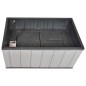 Keter Jardinera de jardín Sequoia mediana gris PP 240929 Keter Jardinera de jardín Sequoia mediana gris PP 240929