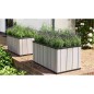 Keter Jardinera de jardín Sequoia mediana gris PP 240929 Keter Jardinera de jardín Sequoia mediana gris PP 240929