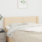 vidaXL Cabecero de tela color crema 147x16x78/88 cm vidaXL Cabecero de tela color crema 147x16x78/88 cm