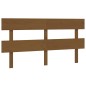 vidaXL Cabecero de cama madera maciza de pino marrón miel 164x3x81 cm vidaXL Cabecero de cama madera maciza de pino marrón miel 164x3x81 cm