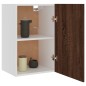 vidaXL Mueble de TV colgante madera marrón roble 39,5x31x60 cm vidaXL Mueble de TV colgante madera marrón roble 39,5x31x60 cm