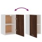 vidaXL Mueble de TV colgante madera marrón roble 39,5x31x60 cm vidaXL Mueble de TV colgante madera marrón roble 39,5x31x60 cm