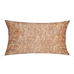 vidaXL Red de camuflaje con bolsa de almacenamiento beige 3x6 m