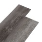 vidaXL Lamas para suelo no autoadhesivas PVC gris a rayas 5,26 m² 2 mm vidaXL Lamas para suelo no autoadhesivas PVC gris a rayas 5,26 m² 2 mm
