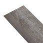 vidaXL Lamas para suelo no autoadhesivas PVC gris a rayas 5,26 m² 2 mm vidaXL Lamas para suelo no autoadhesivas PVC gris a rayas 5,26 m² 2 mm