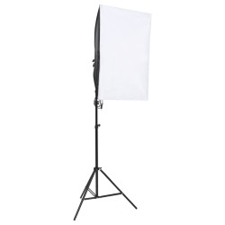 vidaXL Kit de estudio fotográfico 6 pzas con set de luces y softboxes