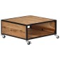 vidaXL Mesa de centro de madera maciza de acacia 70x70x32 cm vidaXL Mesa de centro de madera maciza de acacia 70x70x32 cm