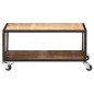 vidaXL Mesa de centro de madera maciza de acacia 70x70x32 cm vidaXL Mesa de centro de madera maciza de acacia 70x70x32 cm