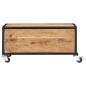 vidaXL Mesa de centro de madera maciza de acacia 70x70x32 cm vidaXL Mesa de centro de madera maciza de acacia 70x70x32 cm