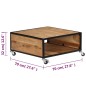 vidaXL Mesa de centro de madera maciza de acacia 70x70x32 cm vidaXL Mesa de centro de madera maciza de acacia 70x70x32 cm