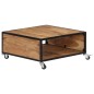 vidaXL Mesa de centro de madera maciza de acacia 70x70x32 cm vidaXL Mesa de centro de madera maciza de acacia 70x70x32 cm
