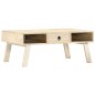 vidaXL Mesa de centro de madera maciza de mango 100x60x40 cm vidaXL Mesa de centro de madera maciza de mango 100x60x40 cm