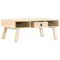 vidaXL Mesa de centro de madera maciza de mango 100x60x40 cm vidaXL Mesa de centro de madera maciza de mango 100x60x40 cm