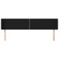 vidaXL Cabecero de tela negro 183x16x78/88 cm vidaXL Cabecero de tela negro 183x16x78/88 cm