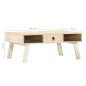 vidaXL Mesa de centro de madera maciza de mango 100x60x40 cm vidaXL Mesa de centro de madera maciza de mango 100x60x40 cm