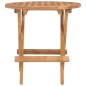 vidaXL Mesa plegable de jardín madera maciza de teca 50x50x50 cm vidaXL Mesa plegable de jardín madera maciza de teca 50x50x50 cm