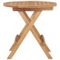 vidaXL Mesa plegable de jardín madera maciza de teca 50x50x50 cm vidaXL Mesa plegable de jardín madera maciza de teca 50x50x50 cm