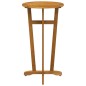 vidaXL Mesa alta de jardín madera maciza de acacia Ø60x105 cm