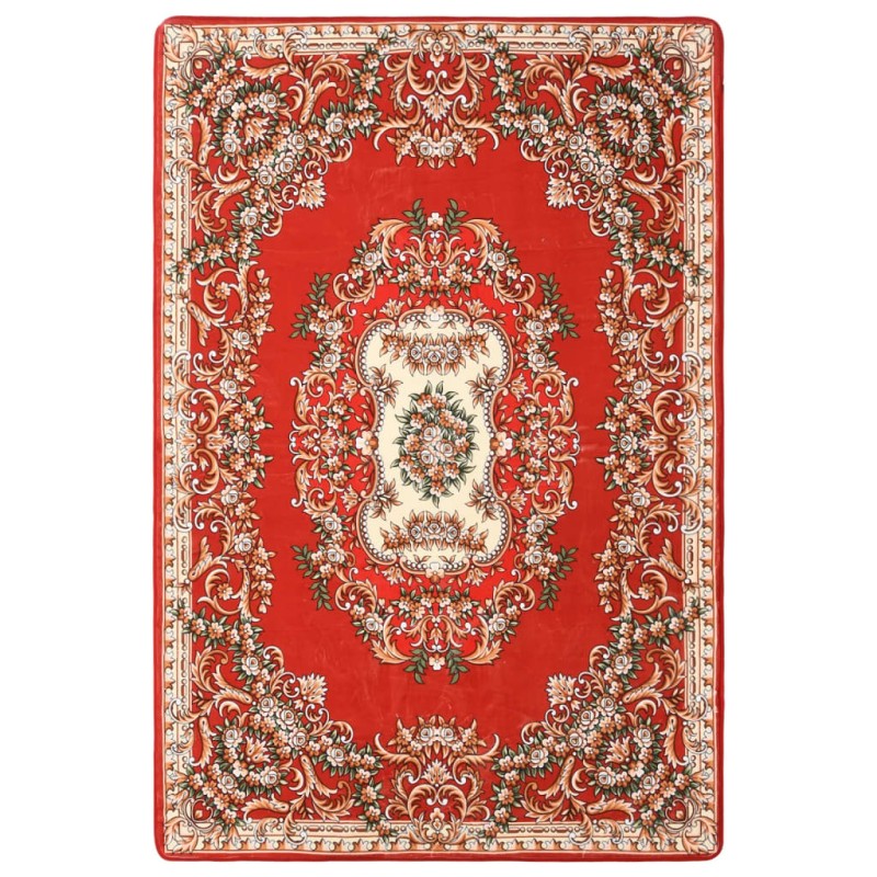 vidaXL Alfombra estampada oriental multicolor 140x200 cm vidaXL Alfombra estampada oriental multicolor 140x200 cm
