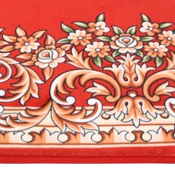 vidaXL Alfombra estampada oriental multicolor 140x200 cm