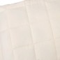 vidaXL Manta con peso tela color crema claro 200x230 cm 13 kg vidaXL Manta con peso tela color crema claro 200x230 cm 13 kg