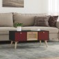 vidaXL Mesa de centro con cajones madera contrachapada 80x40x35,5 cm vidaXL Mesa de centro con cajones madera contrachapada 80x40x35,5 cm