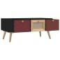 vidaXL Mesa de centro con cajones madera contrachapada 80x40x35,5 cm vidaXL Mesa de centro con cajones madera contrachapada 80x40x35,5 cm