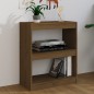 vidaXL Estantería/divisor espacio madera pino marrón miel 60x30x71,5cm