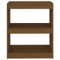 vidaXL Estantería/divisor espacio madera pino marrón miel 60x30x71,5cm