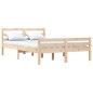 vidaXL Estructura de cama madera maciza 150x200 cm vidaXL Estructura de cama madera maciza 150x200 cm